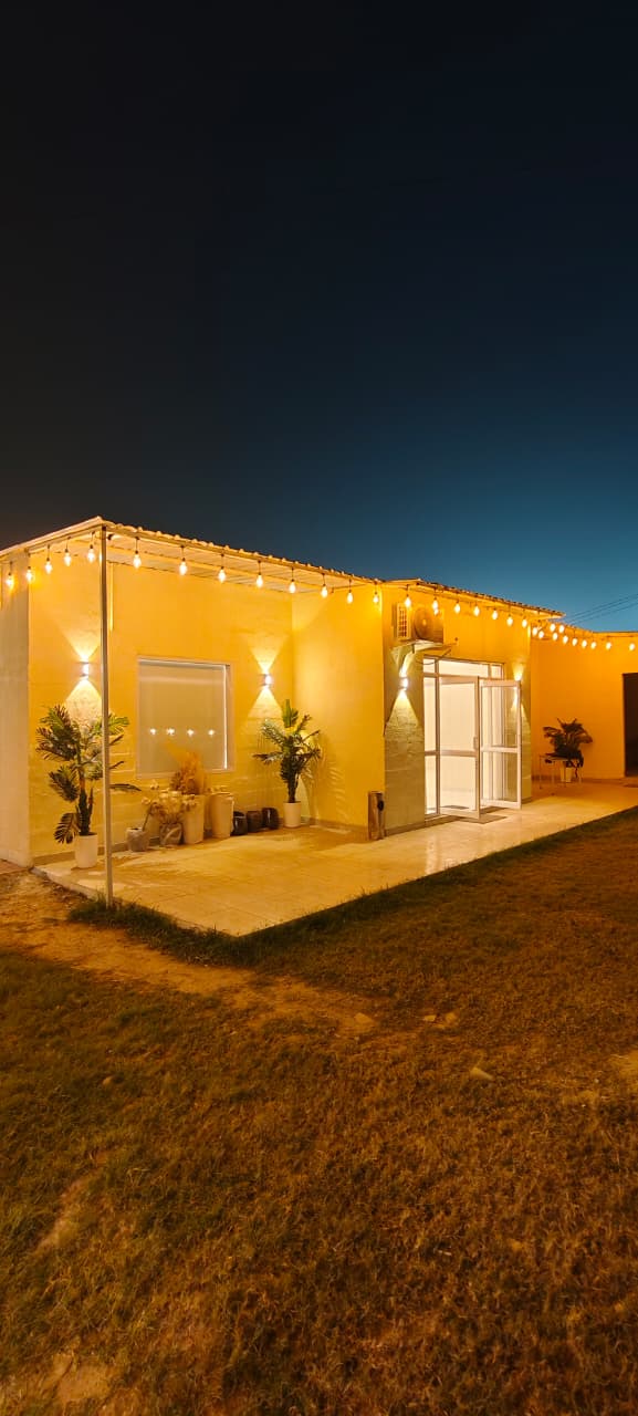 Building Exterior at Night